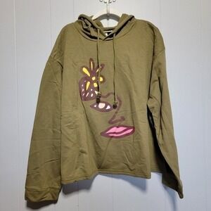 Olive Green‎ Graphic Hoodie by TakePride